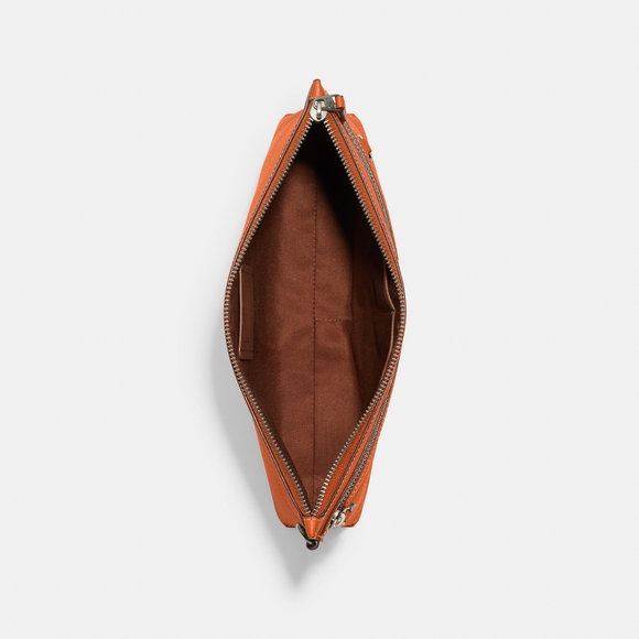 NWT Coach Outlet Carry All Pouch With Coach Stripe - Picture 2 of 3